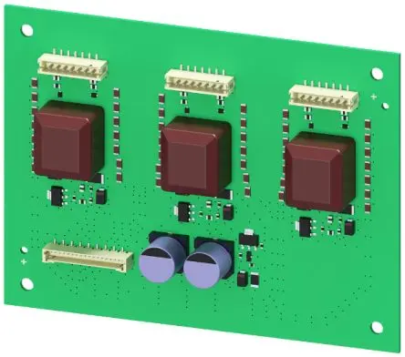 Produktfoto 1 von Siemens 3RW5955 PC-Anschlusskit Leiterplatte für 3RW55