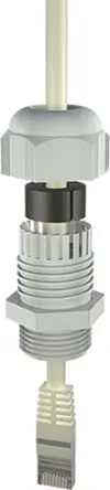 Produktfoto 1 von Bopla Kabelverschraubung, M20 Polyamid Hellgrau 3 mm/ 6 mm, IP69