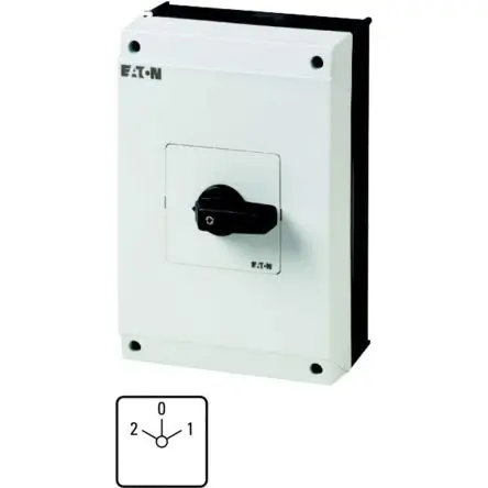 Produktfoto 1 von Eaton Eaton Moeller Nockenschalter 63 A, 3-Stufen Kurzer Daumengriff Schraube, 60 °-Wurfwinkel