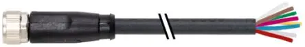 Produktfoto 1 von Murrelektronik Limited 7000, 8-polig Sensor-Betätigungselementkabel, Gerade Buchse / Freies Kabelende, Länge 5 m