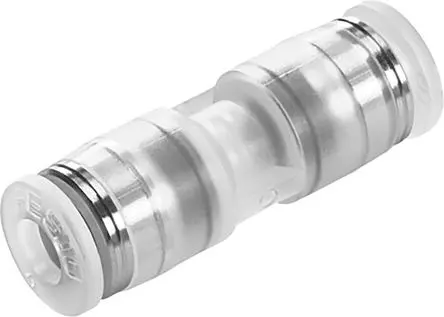 Produktfoto 1 von Festo NPQP, 133092, Pneumatischer Anschluss Polypropylen, Hochlegierter Edelstahl, Push-in 6 mm, Push-in 6 mm