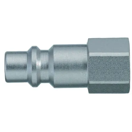 Produktfoto 1 von Legris Pneumatische Schnellsteckkupplung, Stahl, vernickelt 1/4 in Stecker/Buchse
