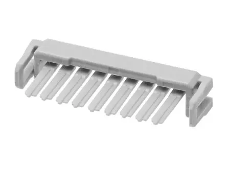 Molex 21452 Leiterplattenleiste Gerade, 7-polig / 1-reihig, Raster 1.25 mm Raster Durchsteckmontage, Ummantelt