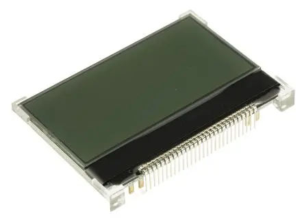 Produktfoto 1 von Displaytech 64128K Monochrom LCD, Graphisch LED Schwarz 128 x 64 Pixel, Hintergrund Rot, Blau, Grün, Parallel, SPI