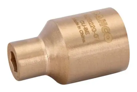 Bahco 1/2 in Standard Buchse SW 6 mm Vierkant x 40mm