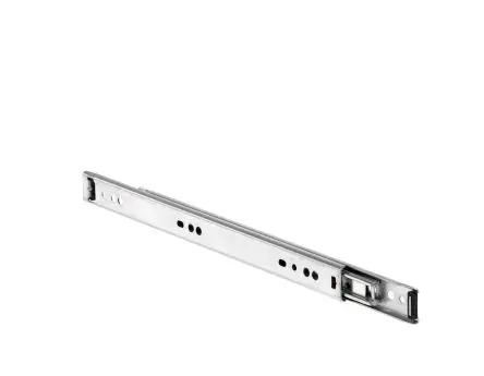 Produktfoto 1 von Accuride Teleskopschiene, Stahl, DZ2601, 45kg max., 12.7mm breit, 26.3 mm hoch, 406 mm tief