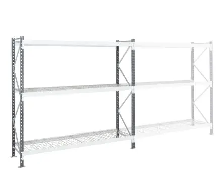 Produktfoto 1 von Manorga Regalsystem, Stahlblech, verzinkt, RAL 7024, 2000 mm x 2000mm, 1200 mm, 4500 kg Last