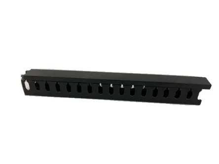 Produktfoto 1 von RS PRO Wiring Duct Schwarz, 75mm x 75 mm Polyvinylchlorid, Länge 2 m, Seitenwand Offen