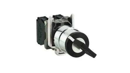Schneider Electric Harmony XB4 Wahlschalter 2-Stufen Schlüsselschalter 22.5 mm IP66, 1 Schließer