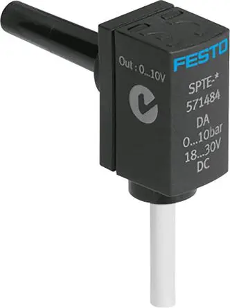 Produktfoto 1 von Festo Drucksensor, -1 bar bis 0 bar 30V dc, IP40 50 °C