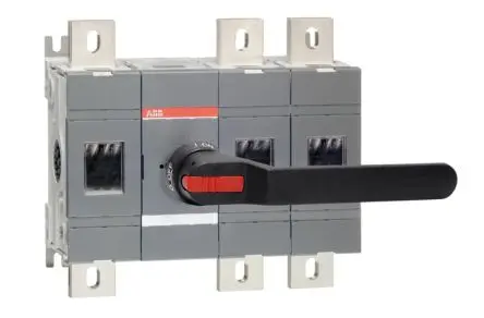 Produktfoto 1 von ABB 1SCA02 Trennschalter / 3-polig 1 kA 1000A Umschlossen, 3 phasig