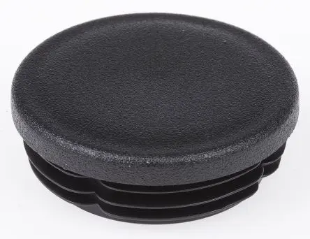 Produktfoto 1 von Rose+Krieger Polyethylen Runde Endkappe Schwarz