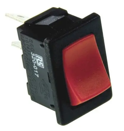 Produktfoto 1 von Arcolectric Panel Wippschalter SPST Ein-Neutral-Ein Ein-Aus, 10A, IP66