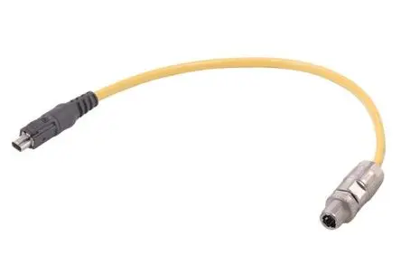 Produktfoto 1 von HARTING HARTING T1 Industrial Kabel, Gerade Stecker 2 / Gerade Stecker, Länge 10 m