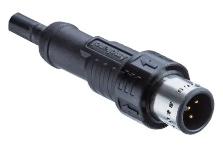 Produktfoto 1 von Amphenol Industrial M12A, 5-polig Sensor-Betätigungselementkabel, M12 Stecker / Nicht abgeschlossen, Länge 10 m