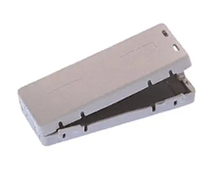 Produktfoto 1 von Wurth Elektronik Nylon 6.6, 4W620 Flachkabel-Ferrit Zum Öffnen bis 50 Adern 1.27 mm 64.5 mm