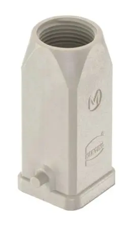 Produktfoto 1 von HARTING 1920000 Kappe für robusten Stromversorgungsstecker Einhebel 1 3A Steckverbinderkappe, IP67, IP44