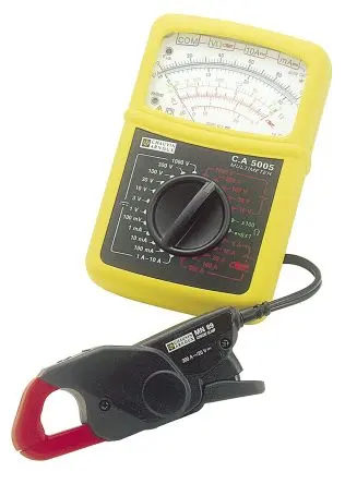 Produktfoto 1 von Chauvin Arnoux CA 5005 Tragbar Multimeter, 1 mΩ 600 V dc, ISO-kalibriert