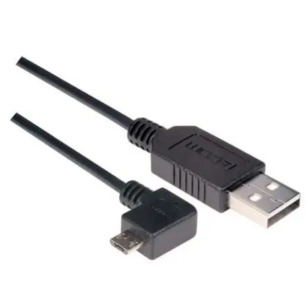 Produktfoto 1 von L-Com Stecker CAA-90RMICB USB-Kabel, USB Stecker / USB, 1 m USB 2.0 Schwarz