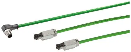 Produktfoto 1 von Siemens Cat5e Ethernet-Kabel, 10 m, Grün Abgeschirmt Geschirmt, Aussen ø 6.5 mm Außen-ø , Polyvinylchlorid