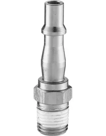 Produktfoto 1 von PREVOST Stecker für pneumatische Schnellkupplung, Behandelter Stahl 3/8 in Stecker, BSP