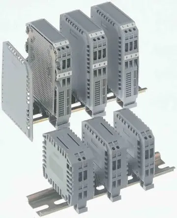 Produktfoto 1 von Entrelec 11 000 Endabdeckung für DIN-Schienen-Klemmenblöcke