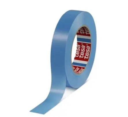 Produktfoto 1 von Tesa 64284 Paketband, Mono-orientiertes Polypropylen, Blau, Stärke 0.11 mm, 50mm x 66 m