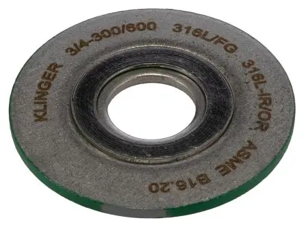 Produktfoto 1 von Klinger Spiralgewickelte Dichtung Edelstahl Dichtung, Innen-Ø 22 mm / Außen-Ø 51 mm Außen-ø