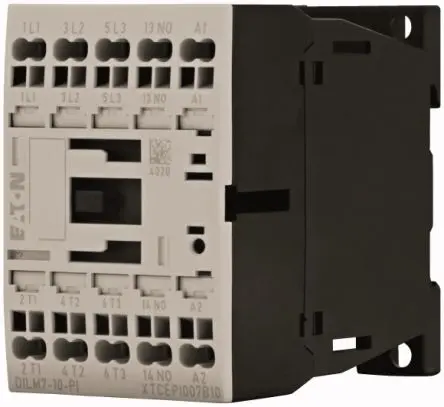 Produktfoto 1 von Eaton Contactors Leistungsschütz 120 V ac-Spule, 3 -polig / 7 A 3 kW 1 Schließer