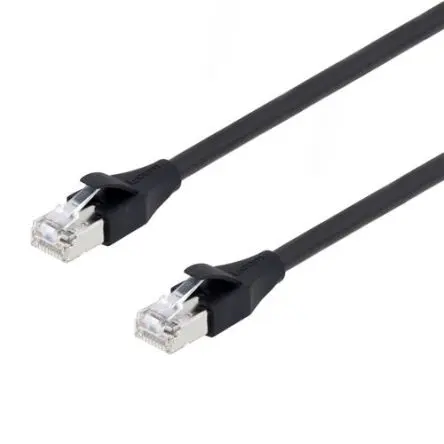 Produktfoto 1 von L-Com TRD Cat5e Cat.5e Netzwerkkabel, 3 m, Schwarz, A Gerade Stecker, B RJ45 Stecker, Polyvinylchlorid Abgeschirmt