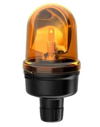 Produktfoto 1 von Werma 885 LED Signalleuchte Gelb 24V Basis x 200 mm