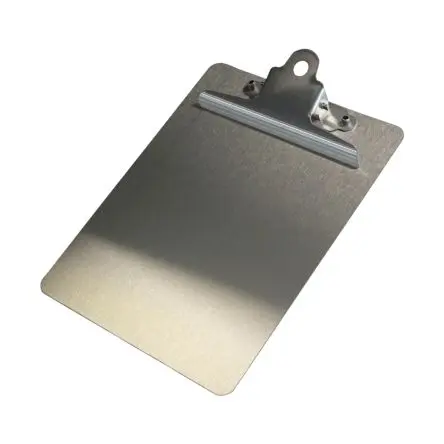 Detectamet Klemmbrett, A5, Aluminium Silber