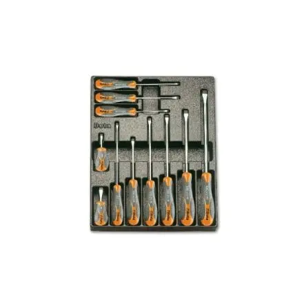 Produktfoto 1 von BETA Universeller Einsatz Werkzeugsatz, Thermogeformter Tray 11-teilig