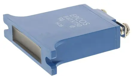 Produktfoto 1 von TDK HighE Varistor, 1 nF, 1200 V / 300 A 2000 V, 40000 A max., Ø 40 mm, 14 mm, L. 60 mm