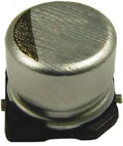Produktfoto 1 von Nichicon WD Oberfläche Kondensator 330 μF Lot 20 % / 35V dc, Ø 10 mm x 10 mm x 10 mm, 105 °C