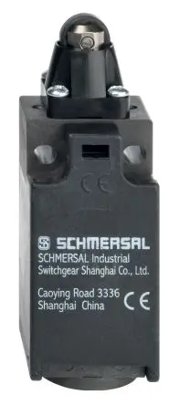 Produktfoto 1 von Schmersal TR Schalter, Rollenstößel 1 Schließer/1 Öffner, IP67, IP65, Kunststoff 230V ac