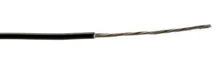 Produktfoto 1 von TE Connectivity SPEC 44 Umweltbeständige Leitungen 100 m Schwarz 19 Litzen Polyalkene