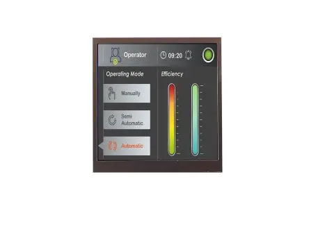 Produktfoto 1 von Midas Farb-LCD 4 Zoll MIPI, 480 x 480 Pixel, 71.856 x 70.176 mm LED