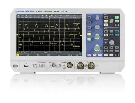 Produktfoto 1 von Rohde & Schwarz RTM3000 Werkbank Oszilloskop 1 GHz 2-Kanal