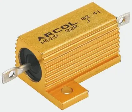 Arcol HS10 Gewickelt Widerstand zur Chassismontage 3.3 kΩ ±5 % / 10 W, Aluminium Axial → 200 °C