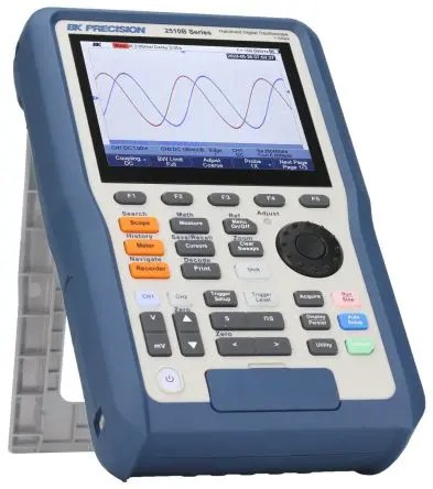 Produktfoto 1 von BK Precision 2510B Speicher Tragbar Digital-Oszilloskop 200 MHz 2-Kanal