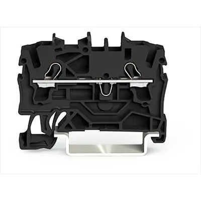 Produktfoto 1 von WAGO TOPJOB S Anschlussklemmenblock DIN-Schiene 1 Schwarz, 2.5mm², 600V Zugfederklemme EAC Ex, IECEx, ATEX