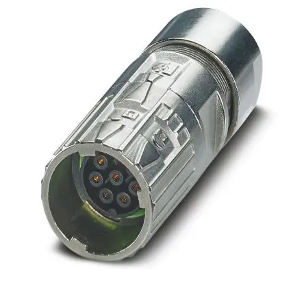 Produktfoto 1 von Phoenix Contact M17 PRO M17 M17 Rundsteckverbinder Buchse 8-polig Buchse 14A Kabel IP67, IP68
