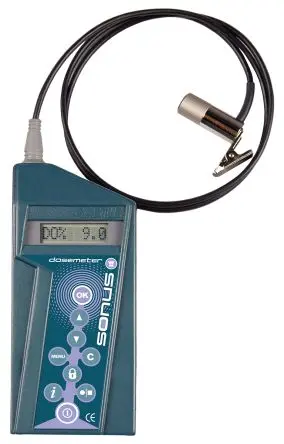 Produktfoto 1 von Castle Sonus GA257B Dosemeter LCD Schallpegelmessgerät 75 dB 140 dB 8 kHz IEC 61252:1993 0.1 dB, ISO-kalibriert