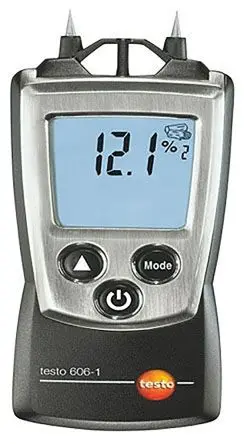 Produktfoto 1 von Testo 606-1 Feuchtemessgerät, ±1 % LCD-Hintergrundbeleuchtung, Batterie