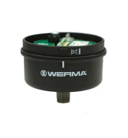 Produktfoto 1 von Werma KS71 Klemmenelement 32V Schwarz DC IP65, 70 mm x 59 mm