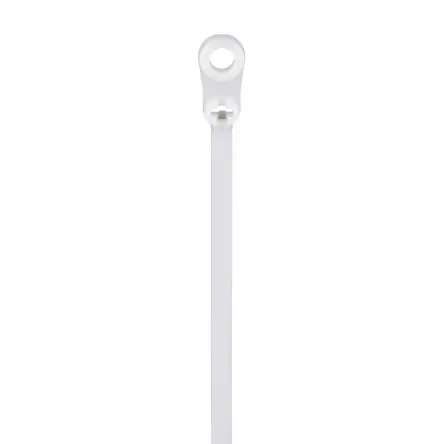 Produktfoto 1 von Panduit Dome-Top Nylon Kabelbinder Nicht lösbar Weiß 4.7mm x 261 mm