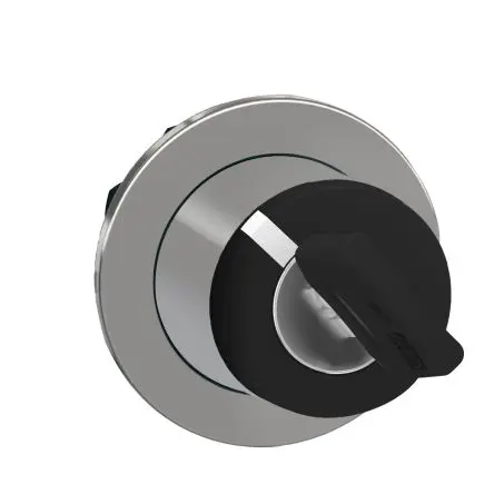 Produktfoto 1 von Schneider Electric Harmony Schlüsselschalterkopf 30 mm 2 Positionen Rund Rastung IP67, IP66, IP69K