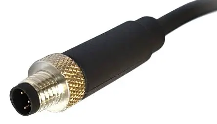 Produktfoto 1 von Bulgin M8, 3-polig Sensor-Betätigungselementkabel, Gerade Stecker / Nicht abgeschlossen, Länge 1 m