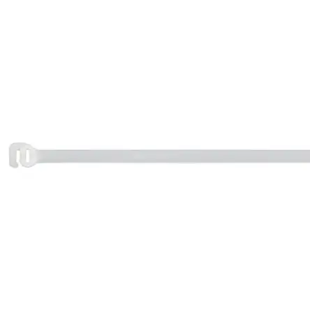 Produktfoto 1 von Thomas & Betts TYR505 Nylon 6.6 Kabelbinder Wiederverwendbarer Kabelbinder Natur 4.8mm x 189.6 mm